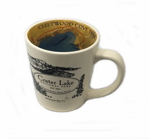 McGovern Maps Mug Crater Lake Topo Map